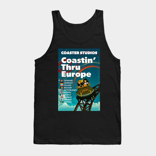 Coastin' Thru Europe Tank Top by Lail